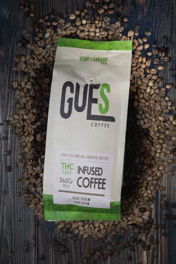 Café colombiano premium de 340 gr con CBD - Imagen 3
